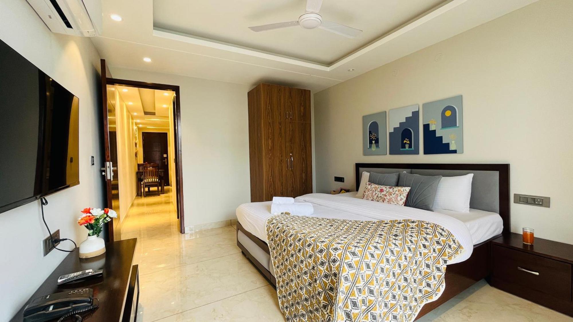 Zen Suites Gurgaon - Luxe Stays Collection Екстер'єр фото